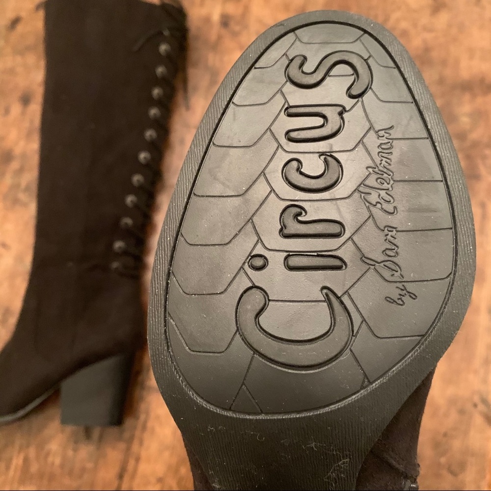 Sam Edelman Circus black heeled boots